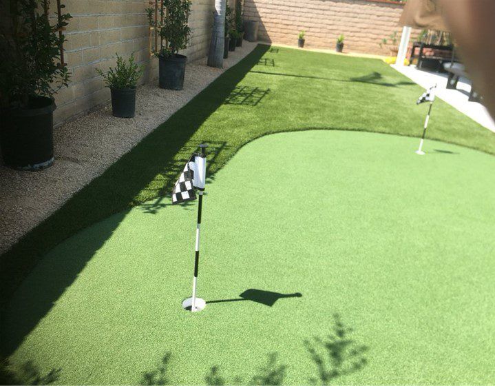 Putting Green Accessories for DIY Artificial Turf Install, Irvine, CA